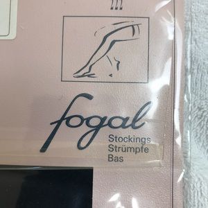 Fogal stay up hosiery or wear with garter belt